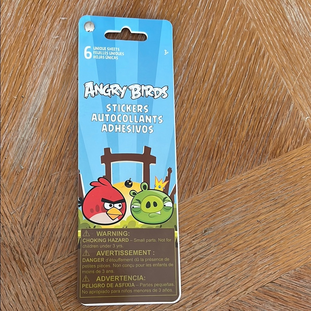 Angry Birds stickers by Sandy Lion
